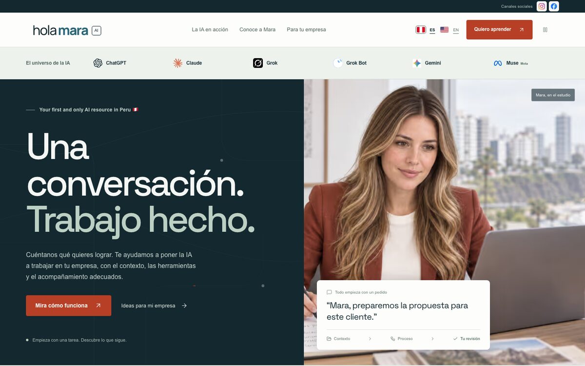 Hola Mara AI — case study